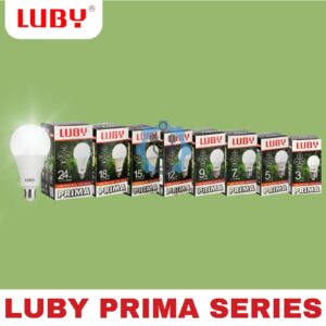 Luby Lampu Bulb Prima 3 5 7 9 12 15 18 24 Watt Luby Led Bulb Prima Low Voltage Cahaya Putih